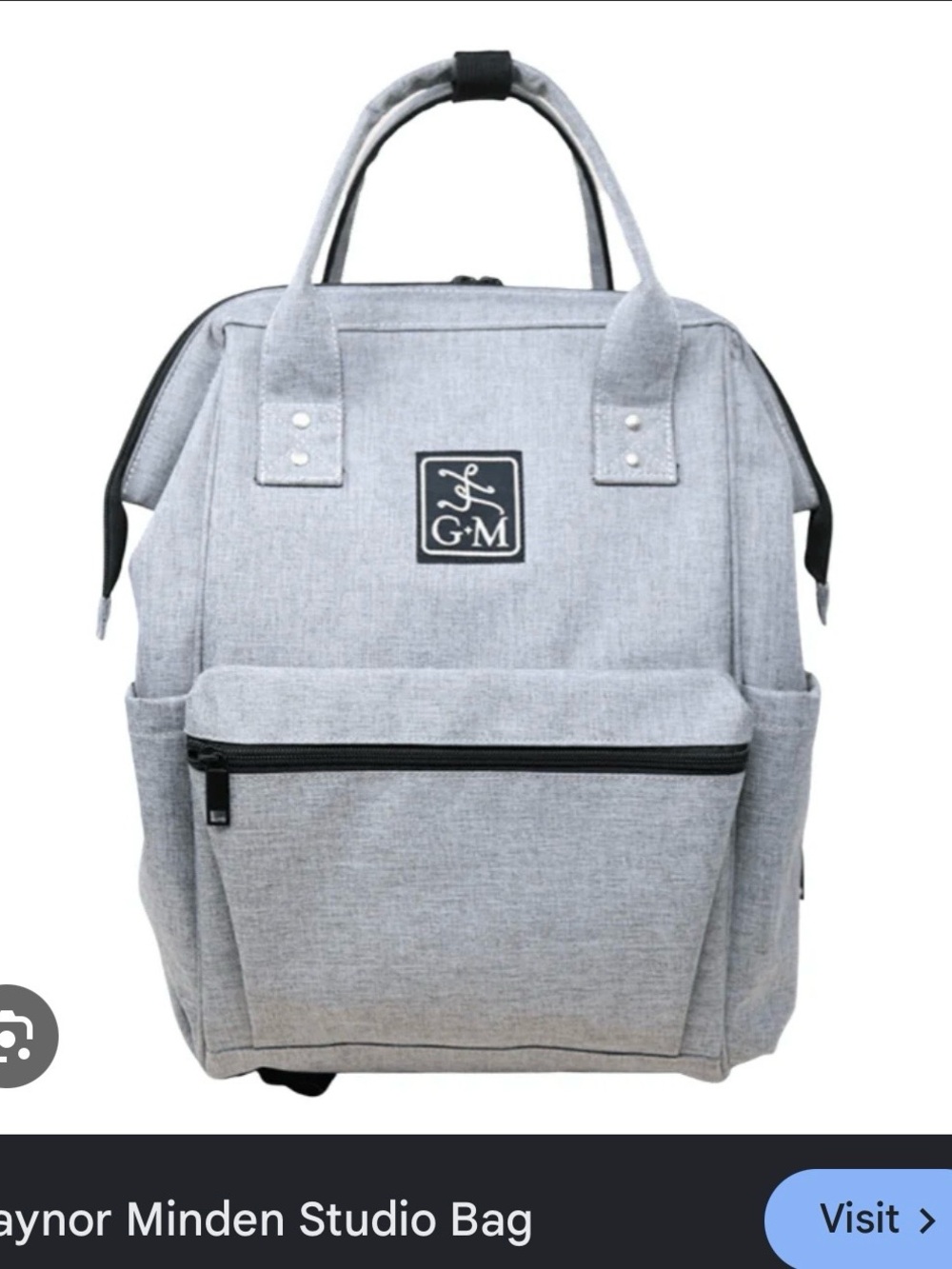Grey Gaynor Minden Studio bag